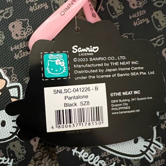 Hello kitty flip flop size 8 - Picture 4 of 4